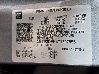 2026 GMC Canyon AT4