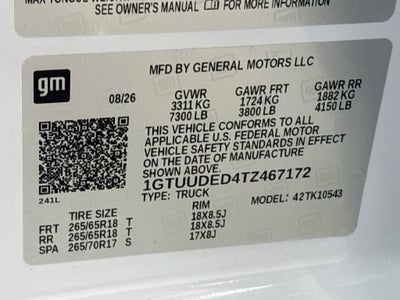 2026 GMC Sierra 1500 SLT