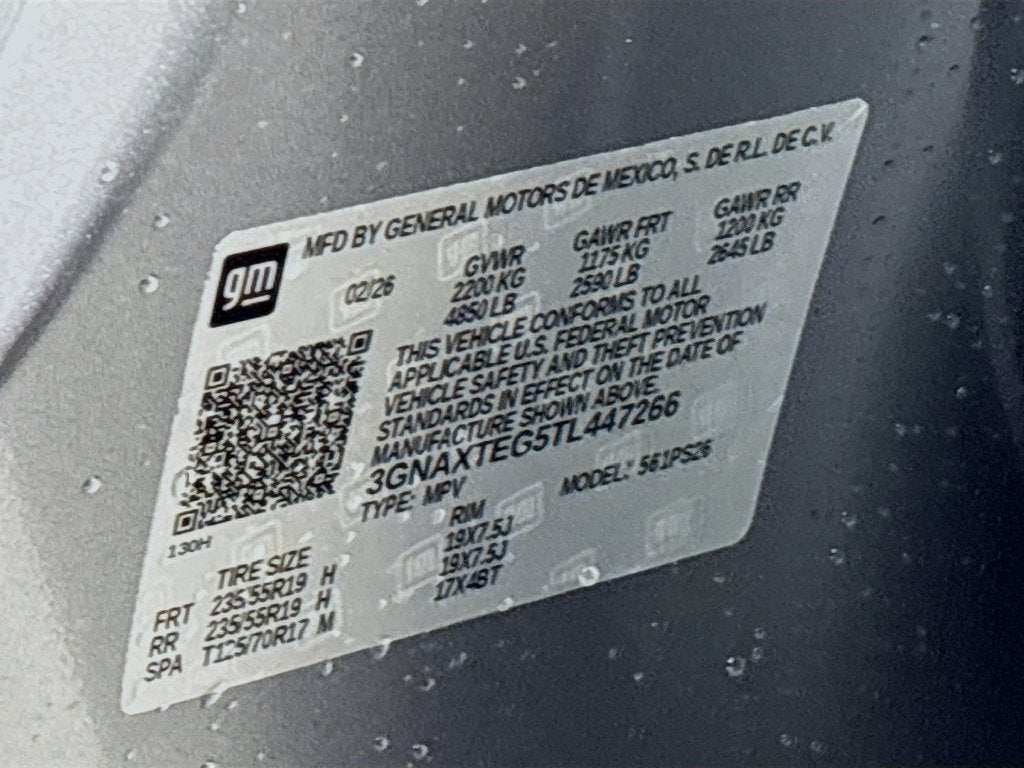 2026 Chevrolet Equinox RS