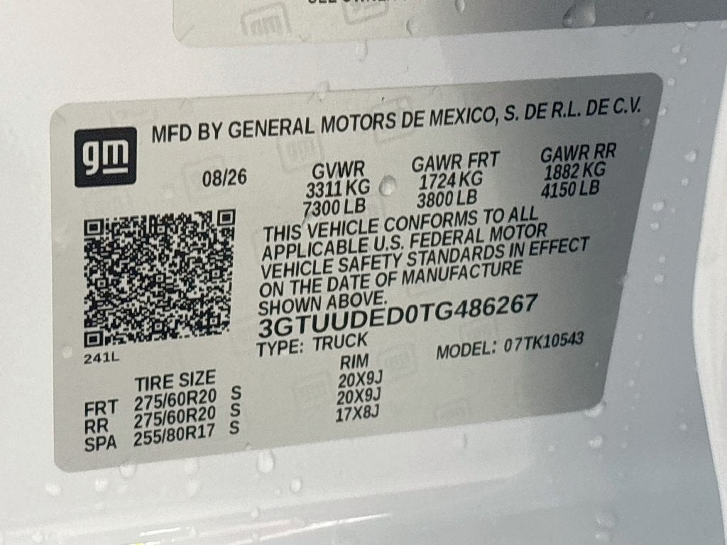 2026 GMC Sierra 1500 SLT