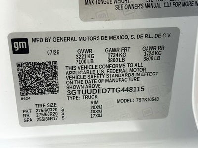 2026 GMC Sierra 1500 SLT