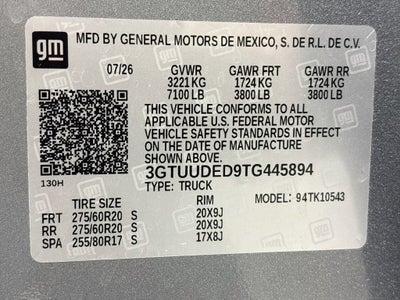 2026 GMC Sierra 1500 SLT
