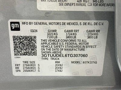 2026 GMC Sierra 1500 SLT