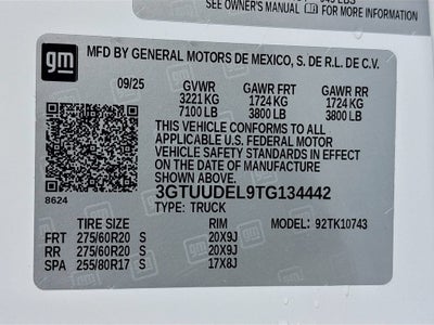 2026 GMC Sierra 1500 SLT