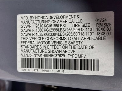 2024 Honda Pilot TrailSport
