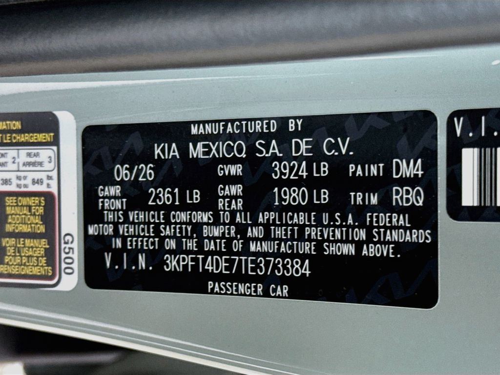 2026 Kia K4 LXS