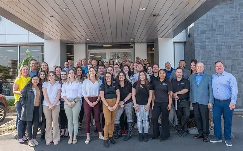 Harnish Auto Family staff group photo